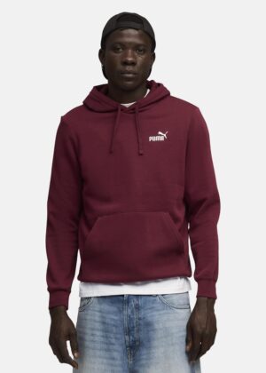 Ess Small No. 1 Logo Hoodie Fl, Ruby Shimmer, 2xl, Hoodies