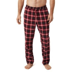 Björn Borg Core Cotton Pyjama Pants Röd/svart bomull Medium Herr