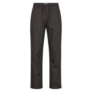 Resteröds Sandman Pyjama Pants Grårandig bomull Small Herr