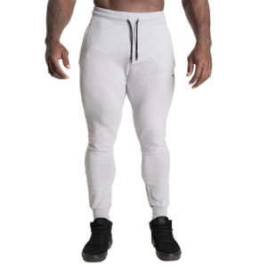 Tapered Joggers V2, Light Grey Melange