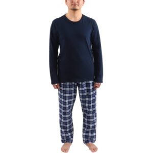 Esprit Gordon Pyjamas Set Blå/Vit bomull Small Herr
