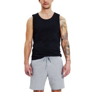 Bread and Boxers Pyjama Short Grå ekologisk bomull Small Herr