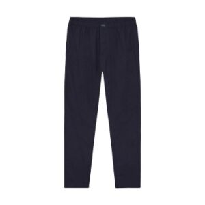 Bread and Boxers Woven Pyjama Pants Marin ekologisk bomull Small Herr