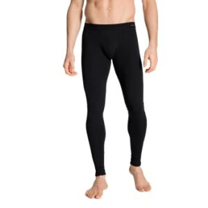 Calida Cotton Code Long Johns Svart bomull Medium Herr