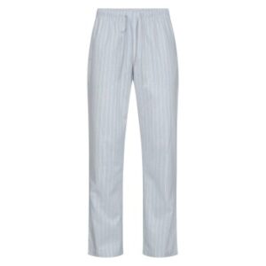 Resteröds Sandman Pyjama Pants Ljusblå Randig bomull Small Herr