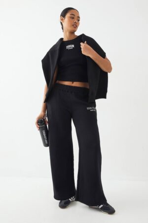 Dam Petite DSGN Studio Appliqué Raka Ben Joggers | Svart | Storlek Medium